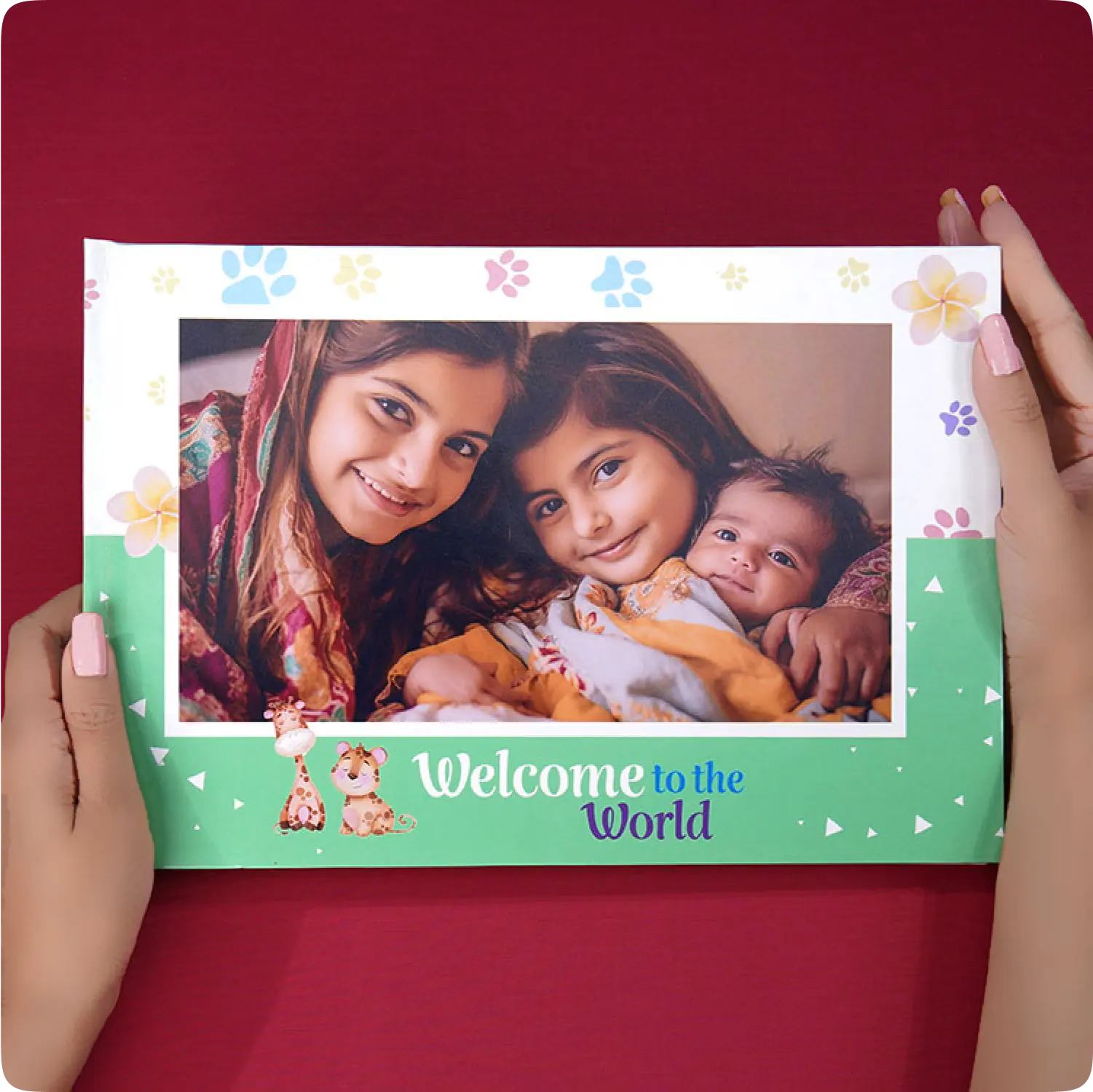 Color Kahar (colorkahar) kids themed photobook front cover — personalized children photo printing Pakistan