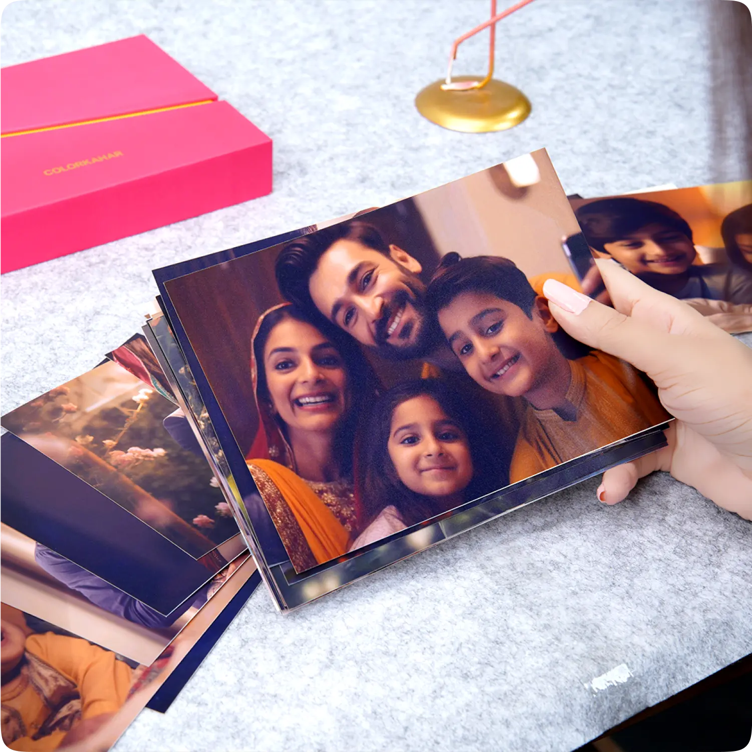 Color Kahar (colorkahar) photo print 6x4 inch — close up detail vivid color quality personalized Pakistan