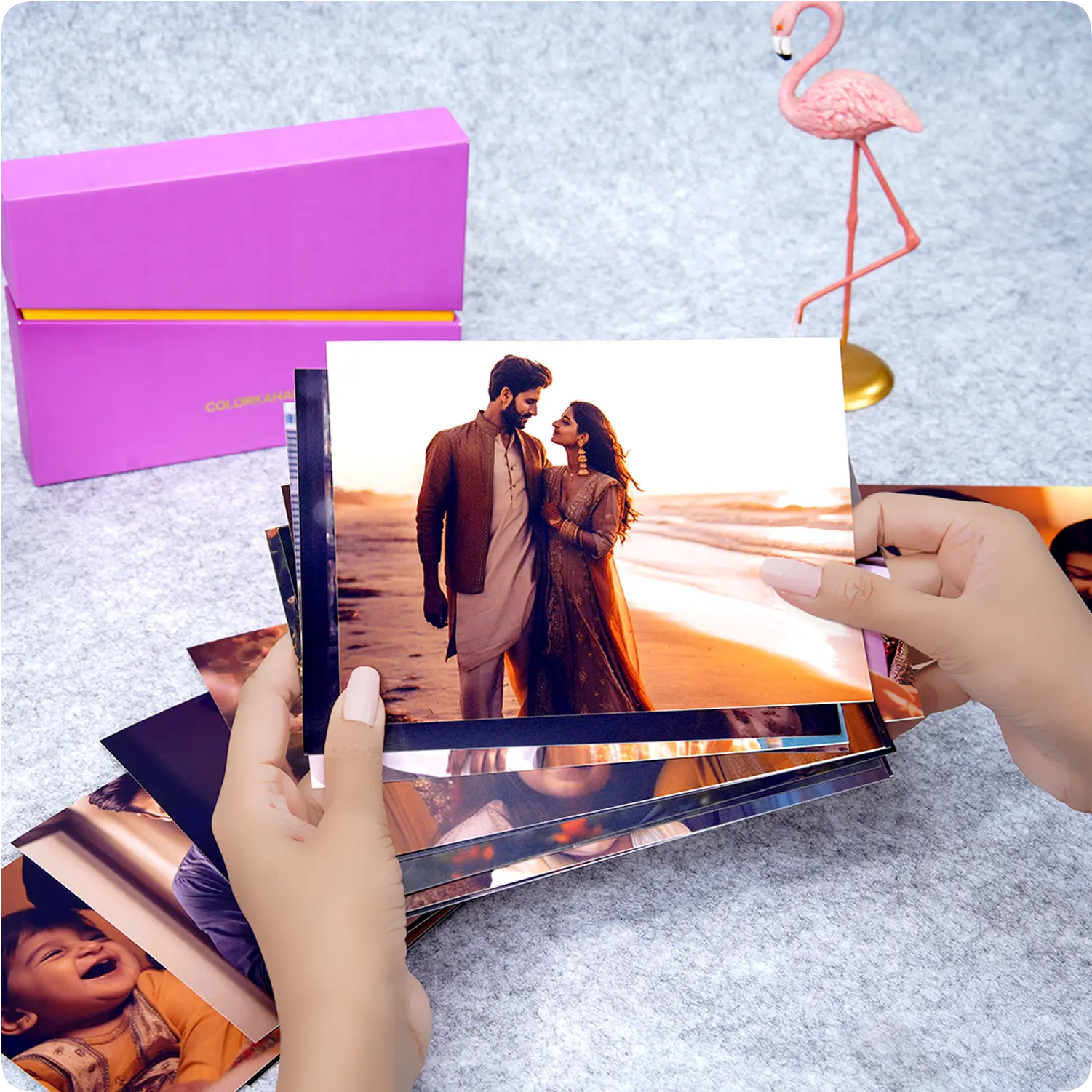 Color Kahar (colorkahar) photo print 6x4 inch — front view premium quality finish personalized Pakistan