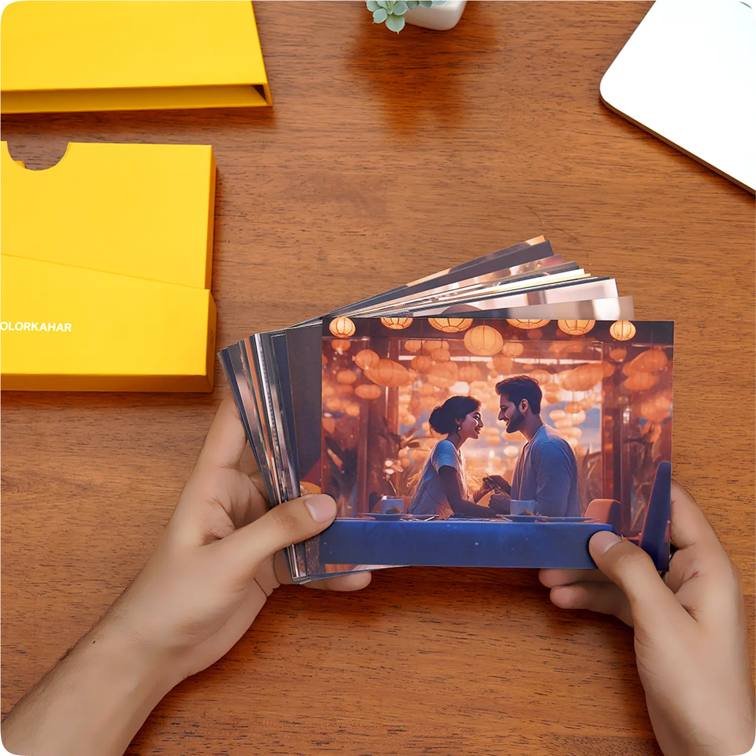 Color Kahar (colorkahar) photo print 7x5 inch — front view premium quality finish personalized Pakistan